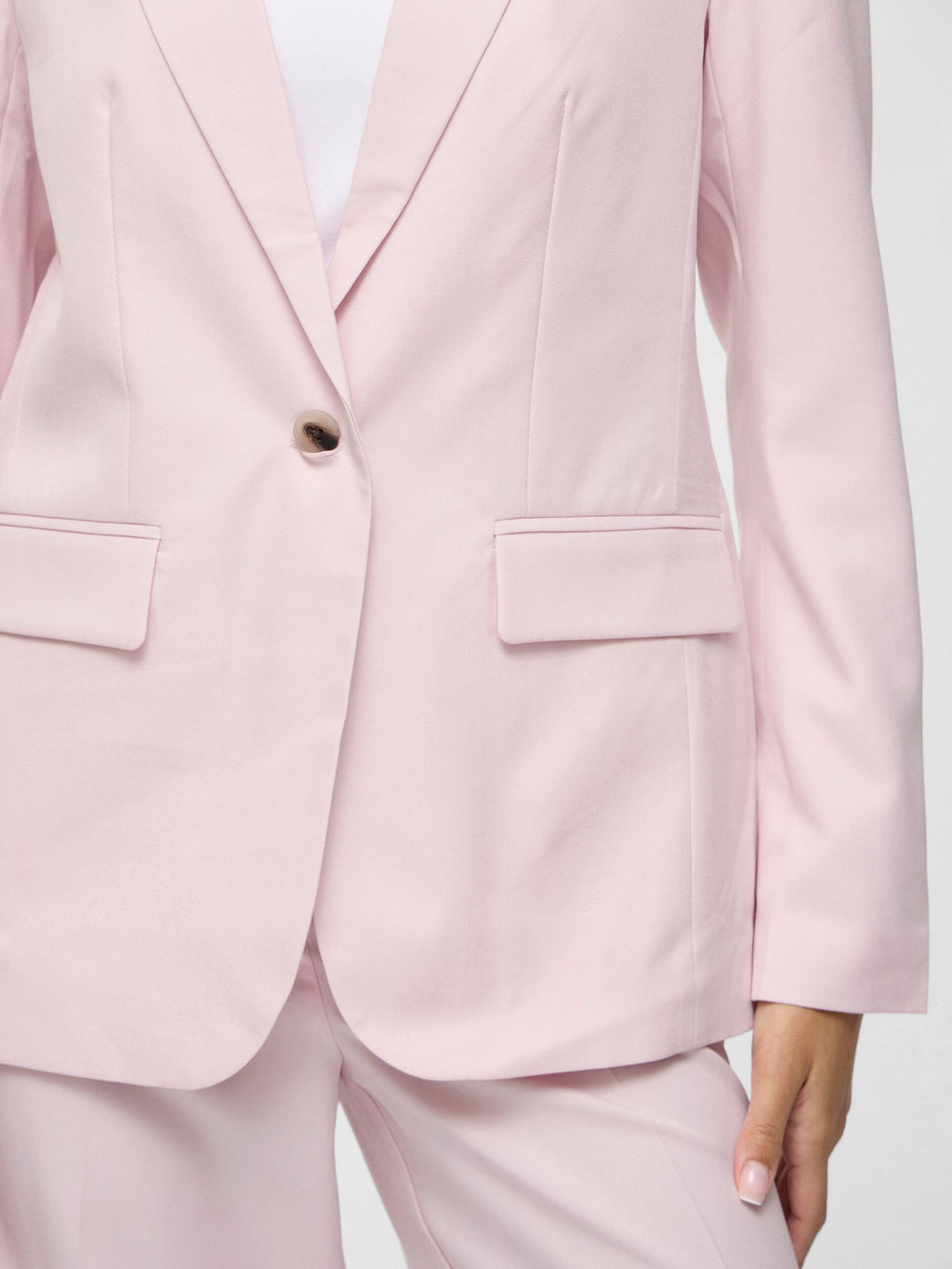 Blazer Vikemba Manga Larga Rosa Palo