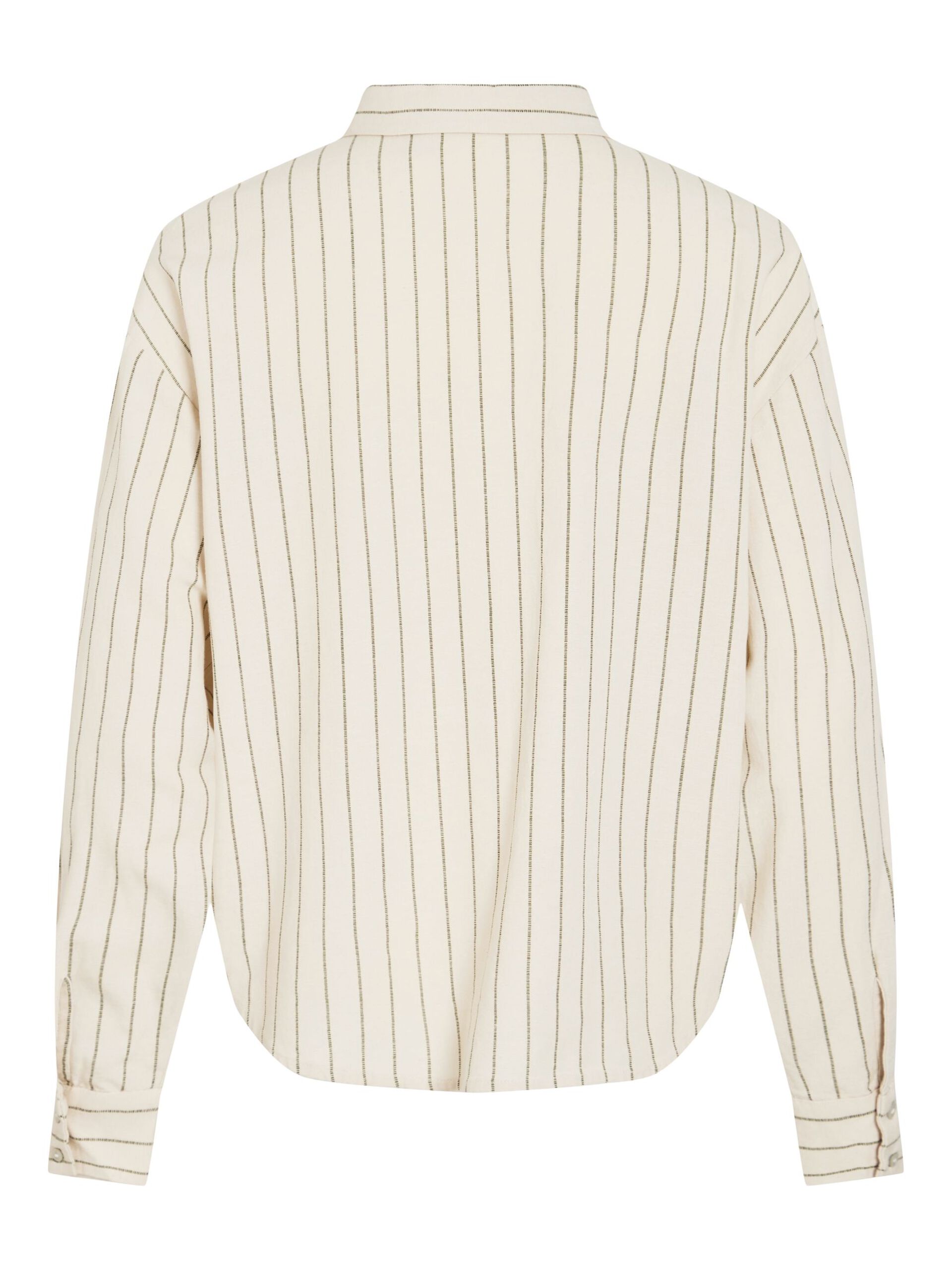 Camisa Viprisilla Manga Larga Natural Jaspeado Claro