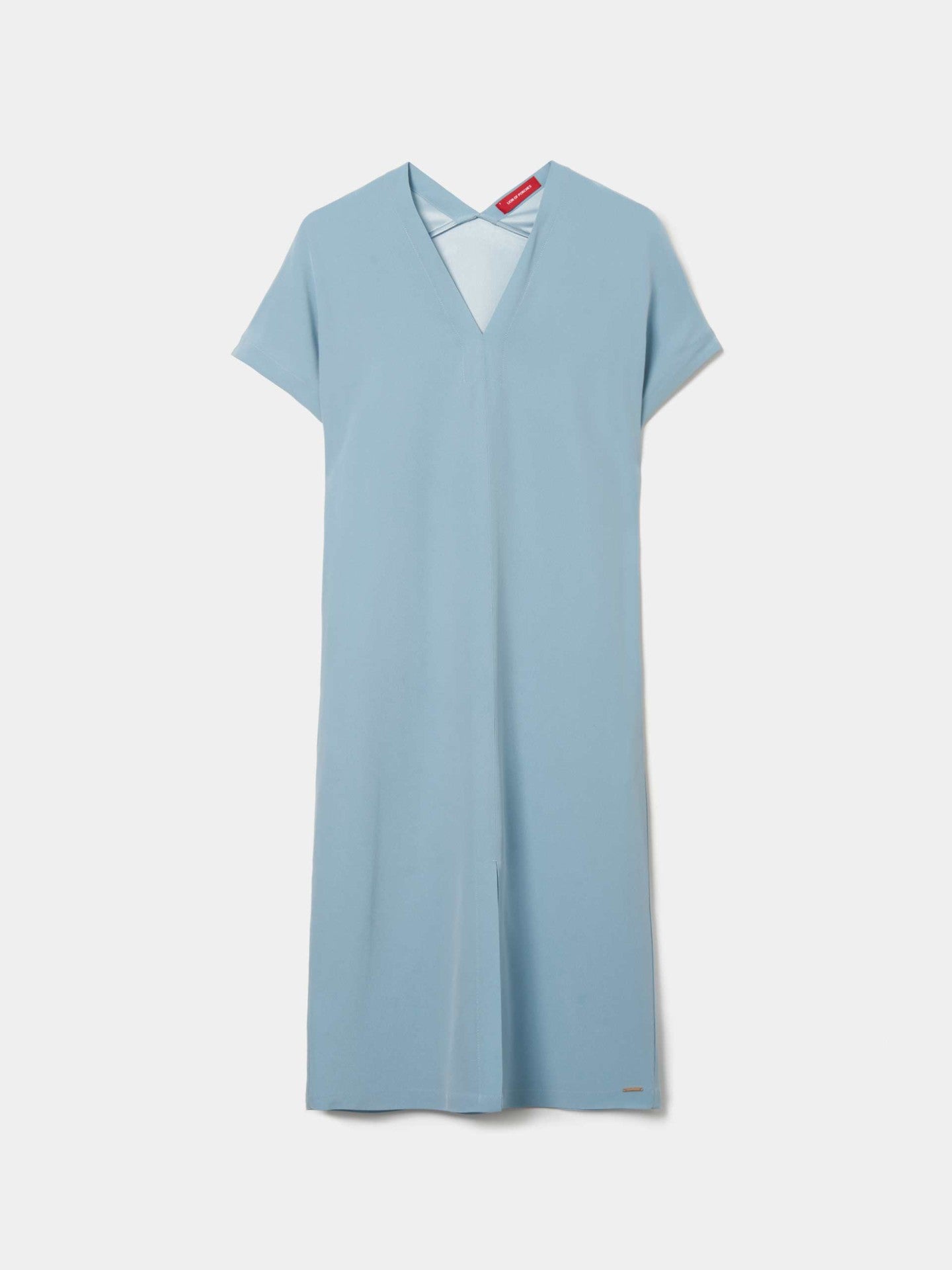 Vestido Corte Recto Azul LP007349.617