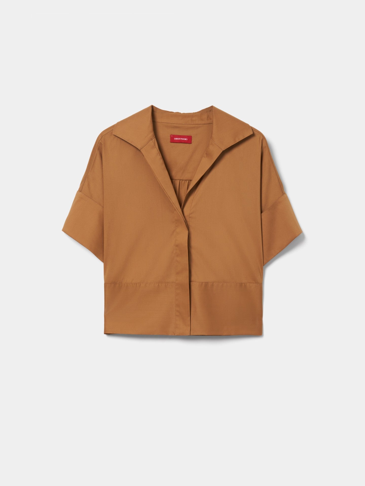 Blusa de Manga Corta Camel LP007149.179