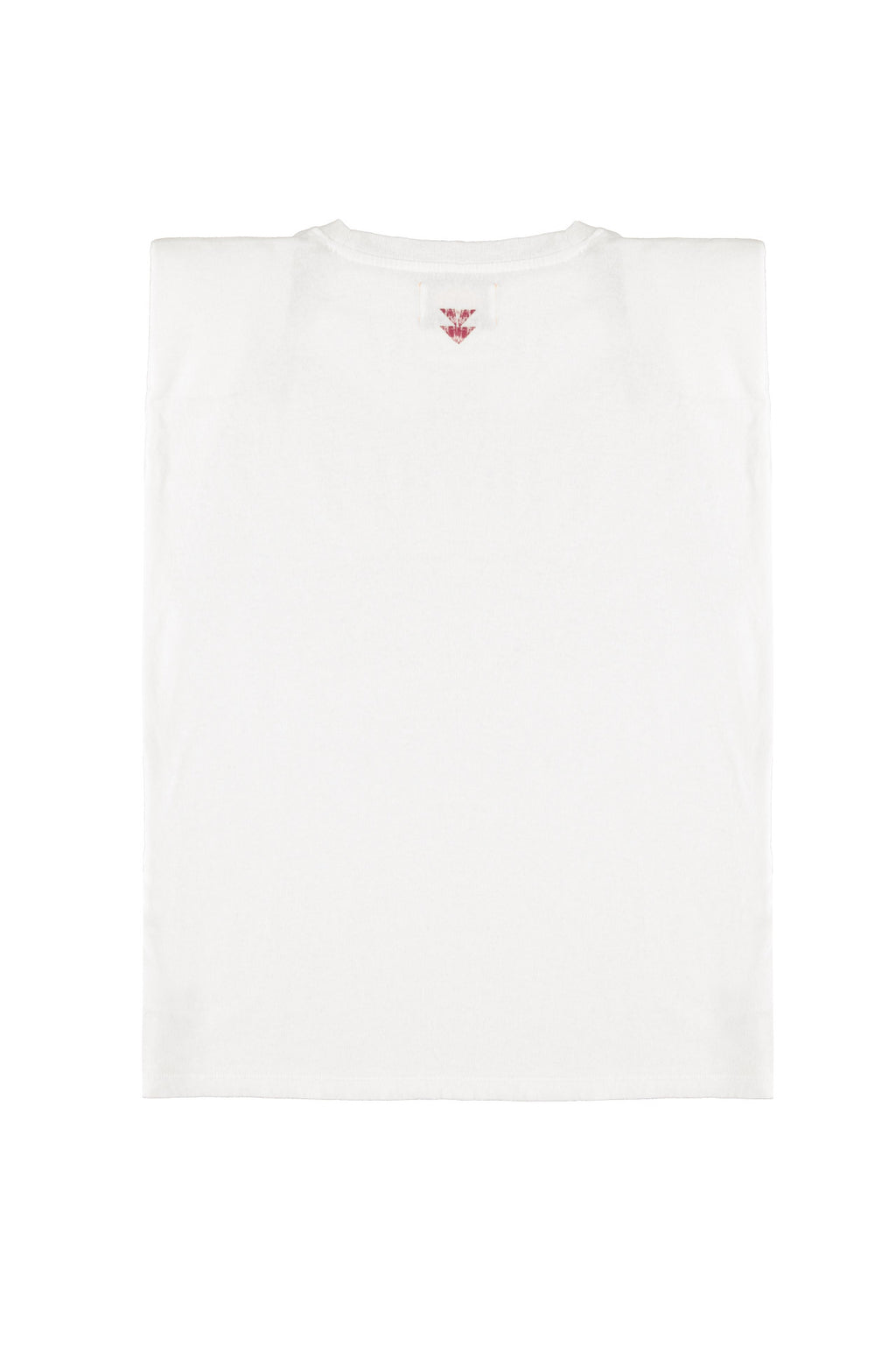 Camiseta sin mangas con hombreras