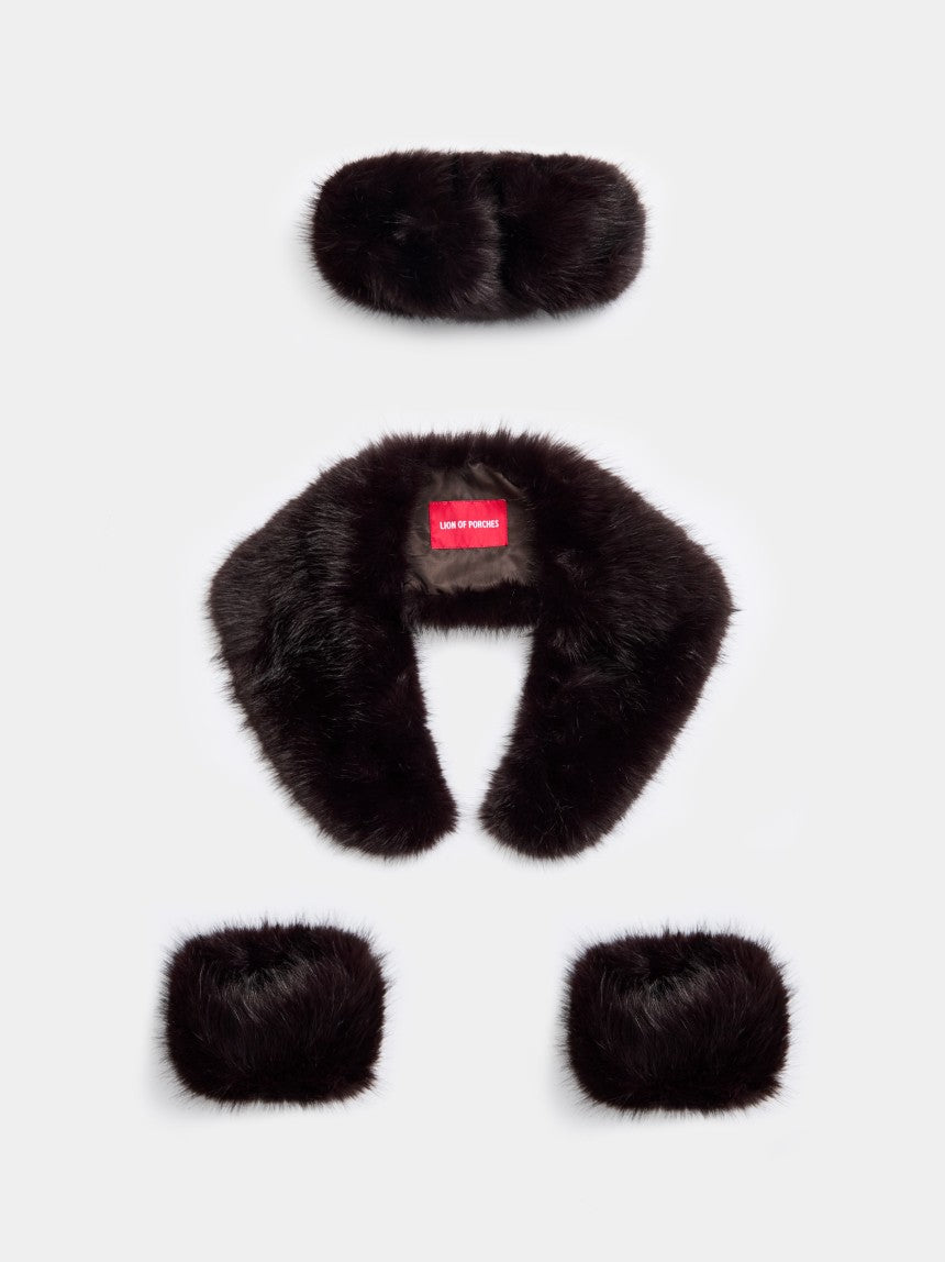 Collar Burdeos Medio LION OF PORCHES