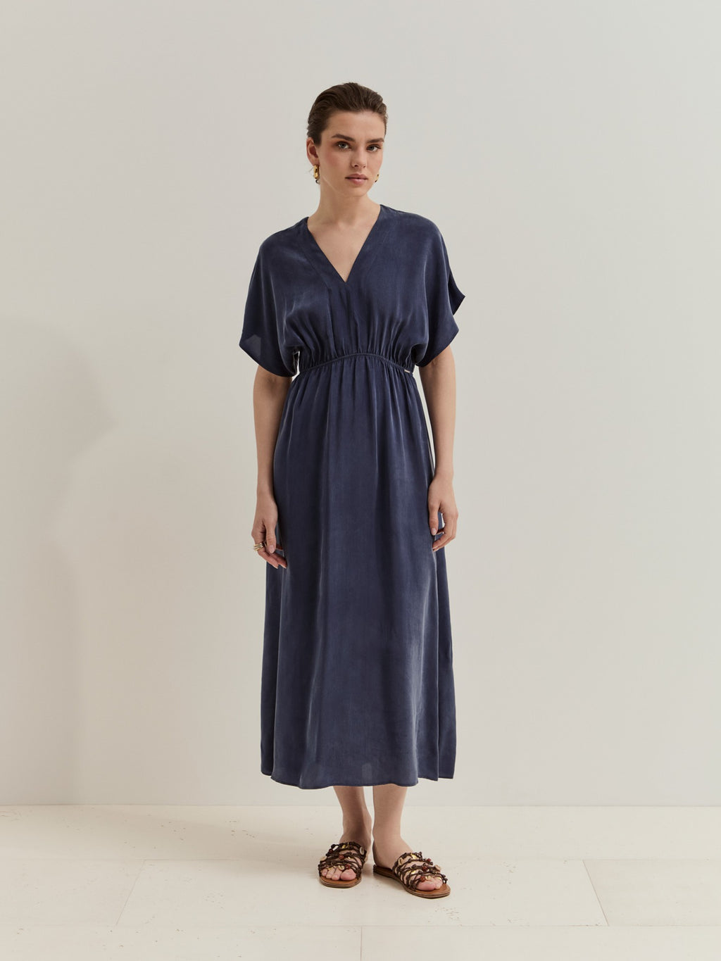 Vestido Manga corta Azul LP007366.595