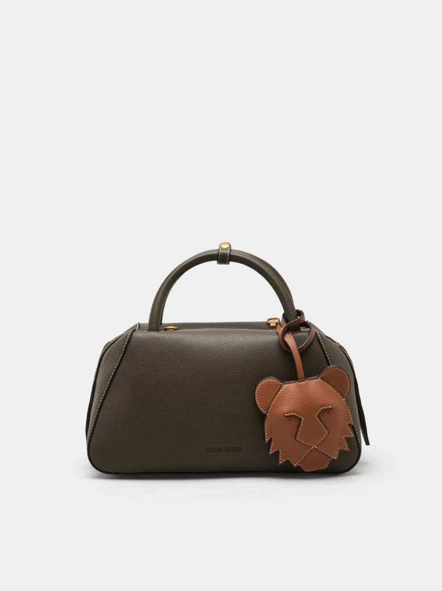 Bolso Verde Musgo LION OF PORCHES - vista frontal