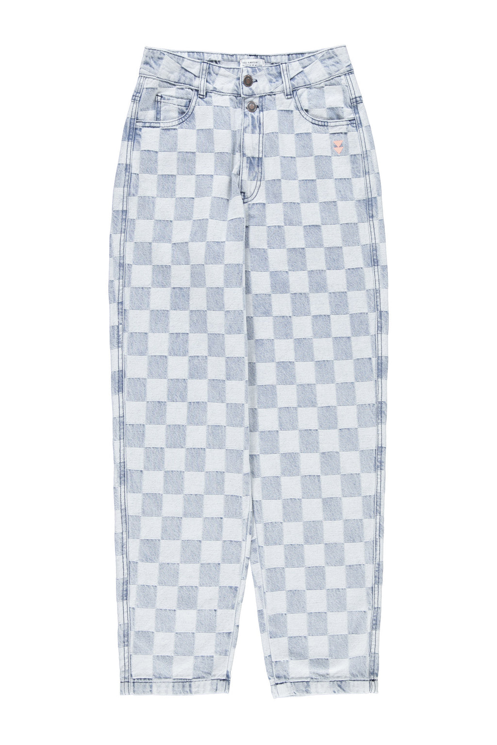 Pantalón de cuadros vaqueros
