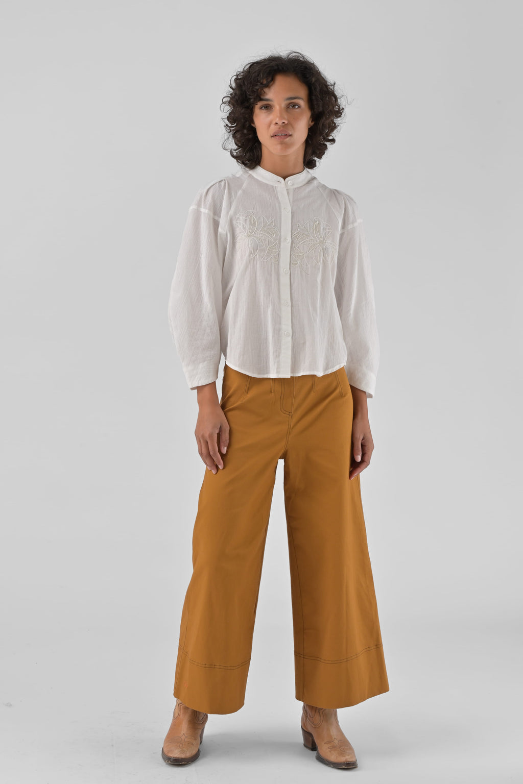 Pantalón Olivie Camel