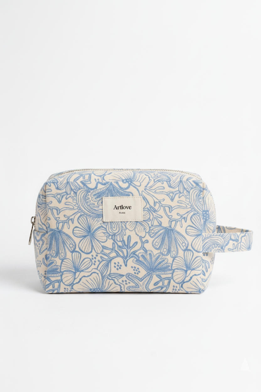 Estuche Myrella Estampado Azul