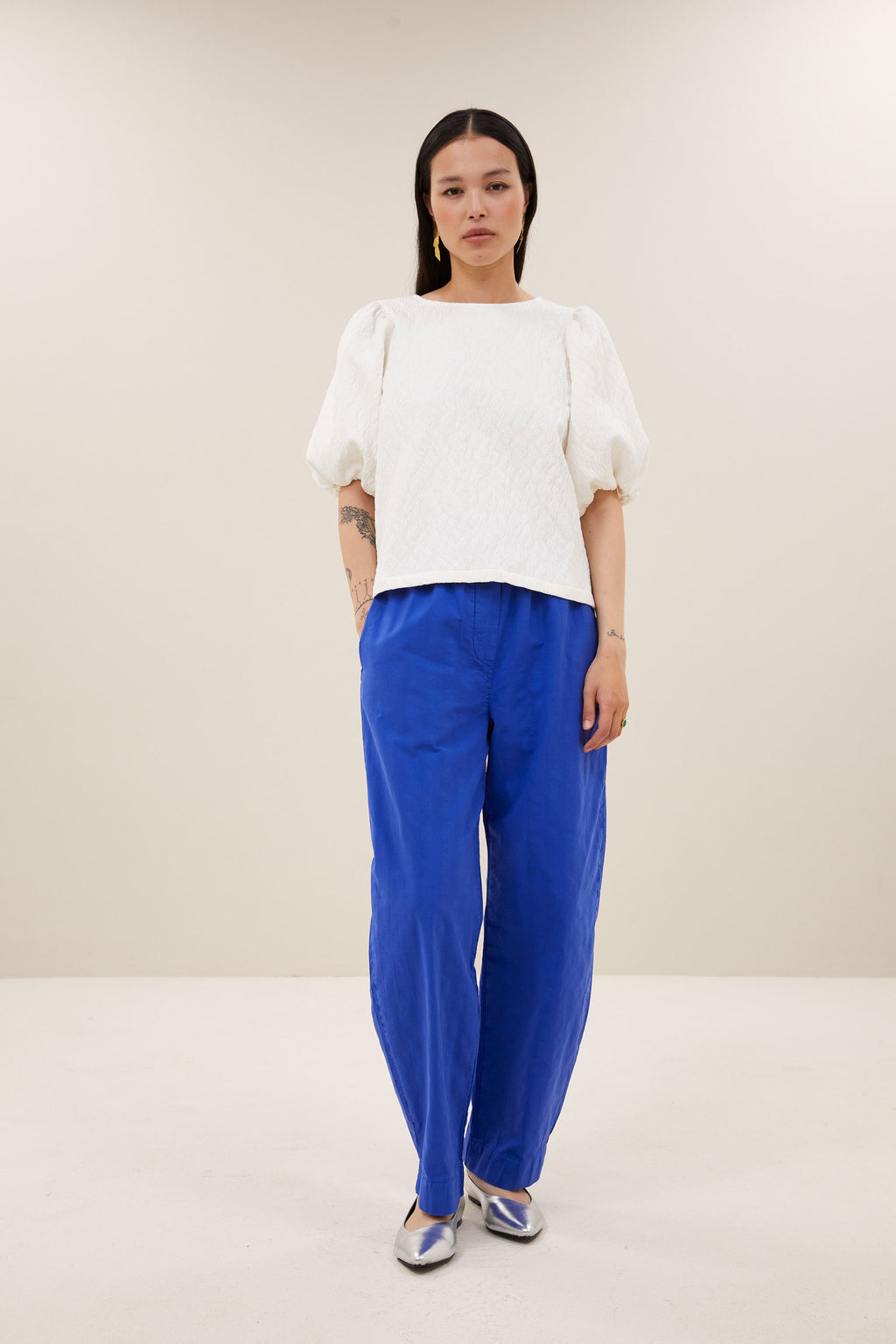 Blusa Jet Cheetah Off White