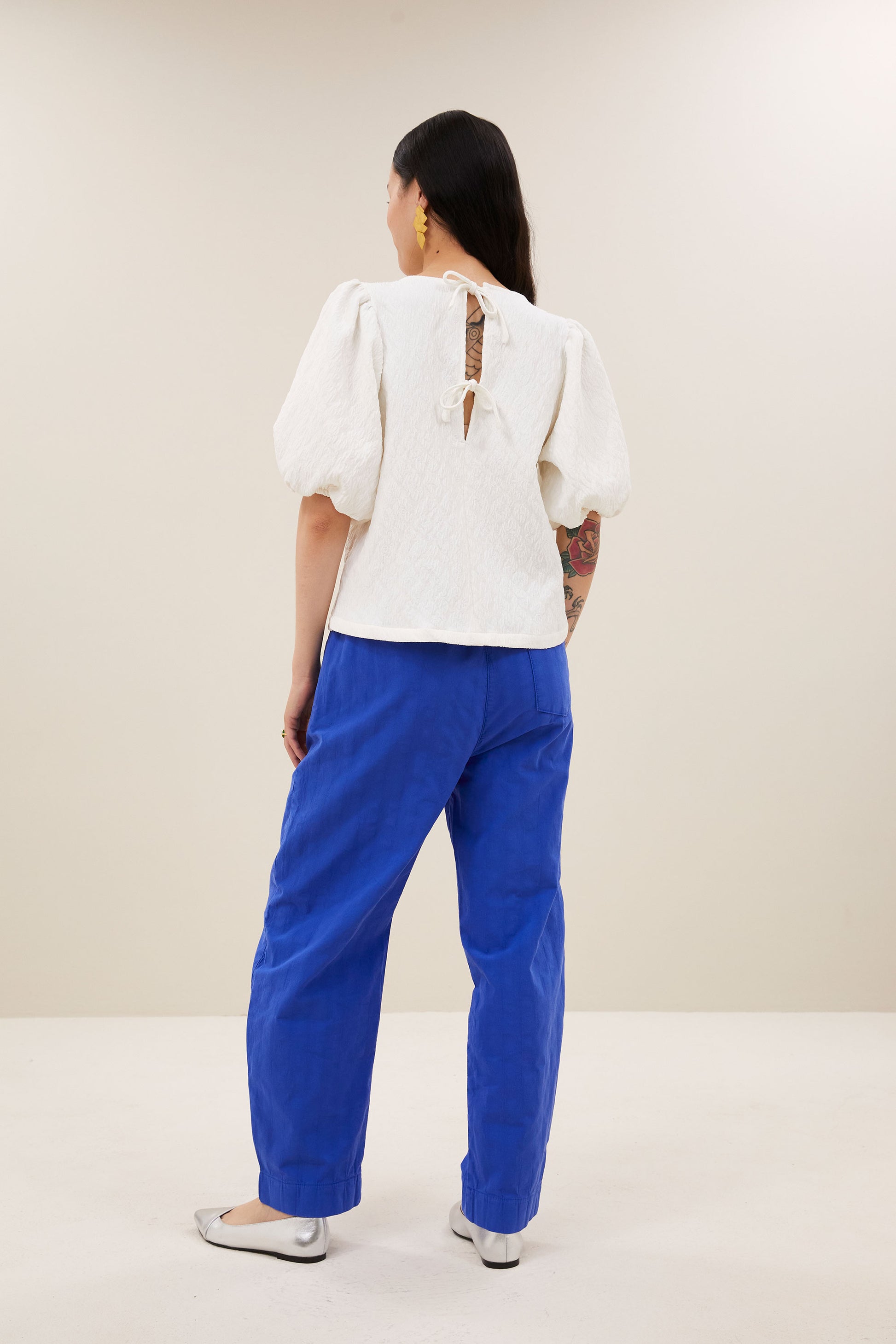 Blusa Jet Cheetah Off White