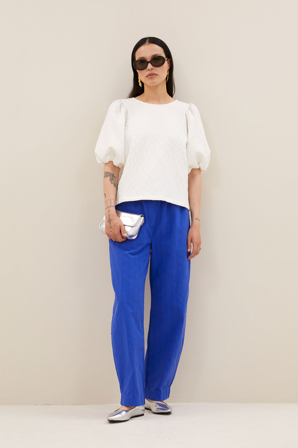 Blusa Jet Cheetah Off White