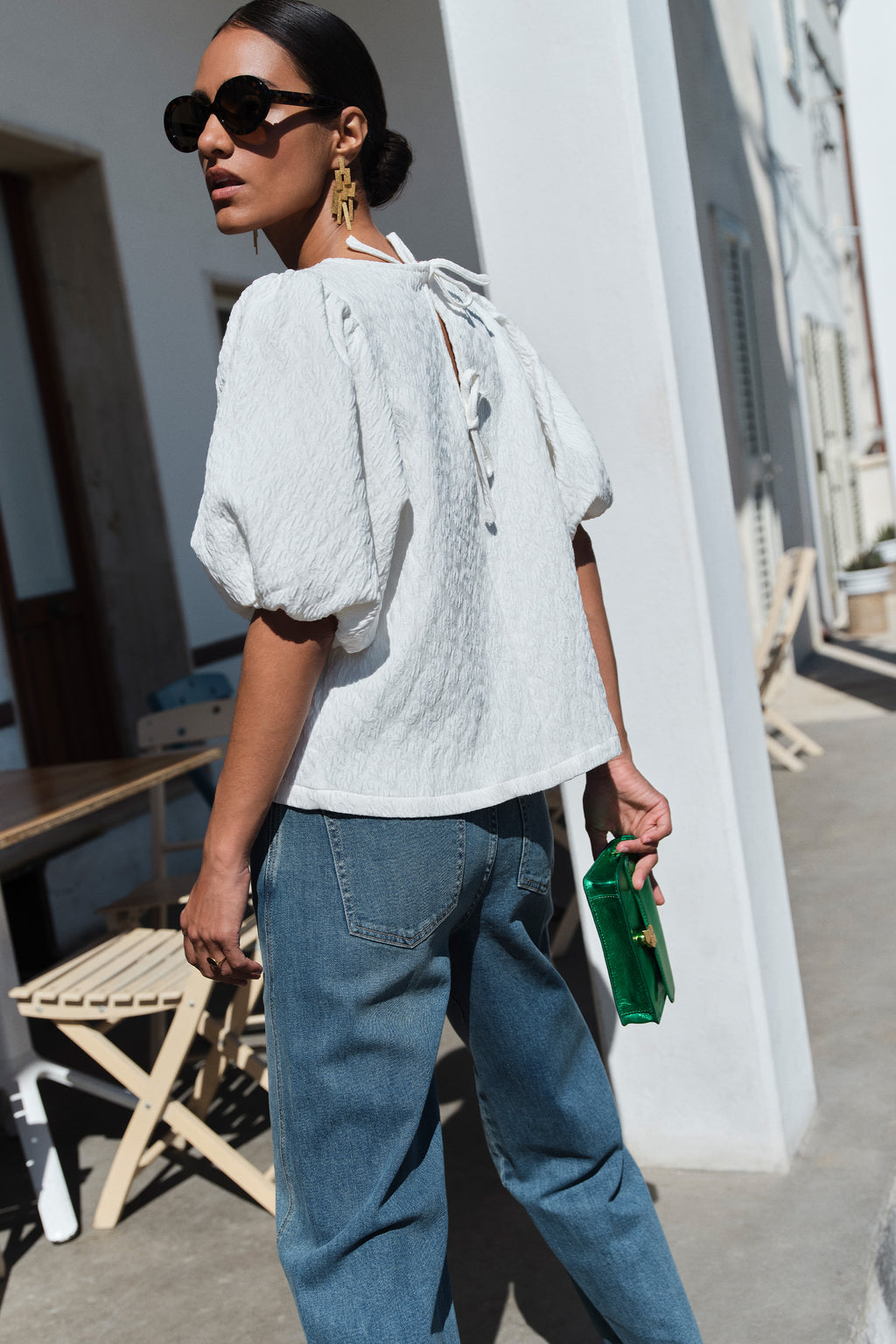 Blusa Jet Cheetah Off White