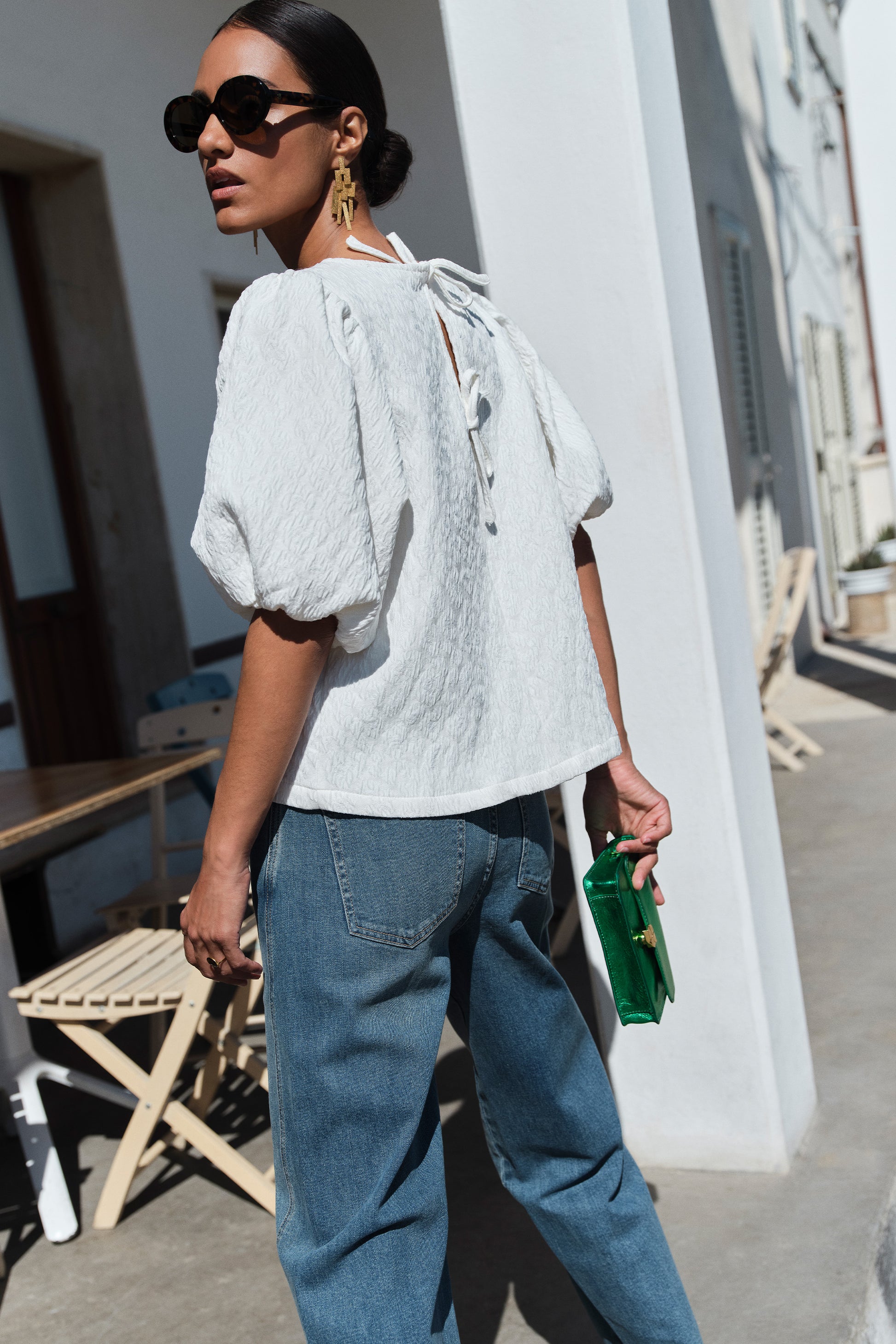 Blusa Jet Cheetah Off White