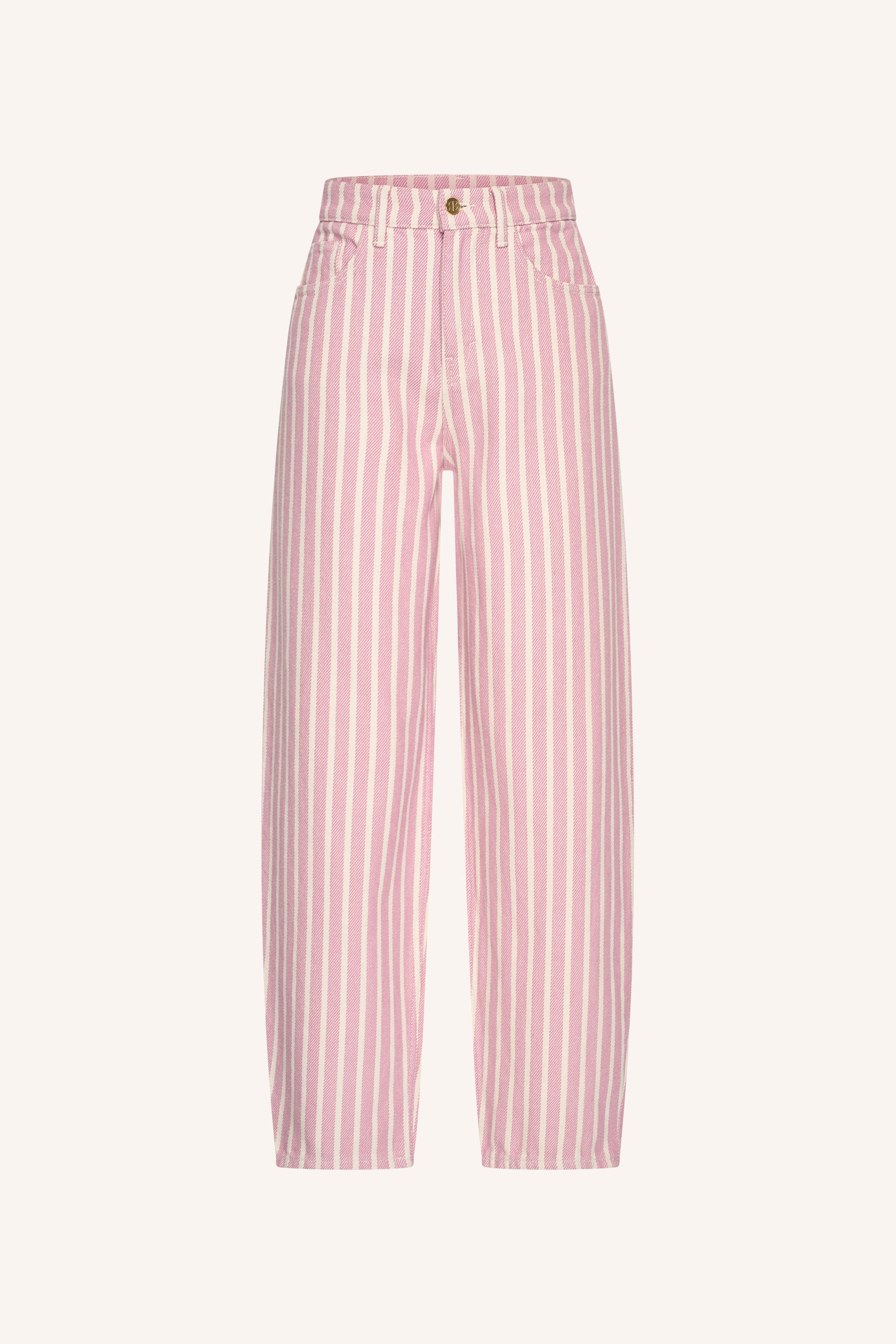 Pantalones Rayas Lew Rosa Rocky