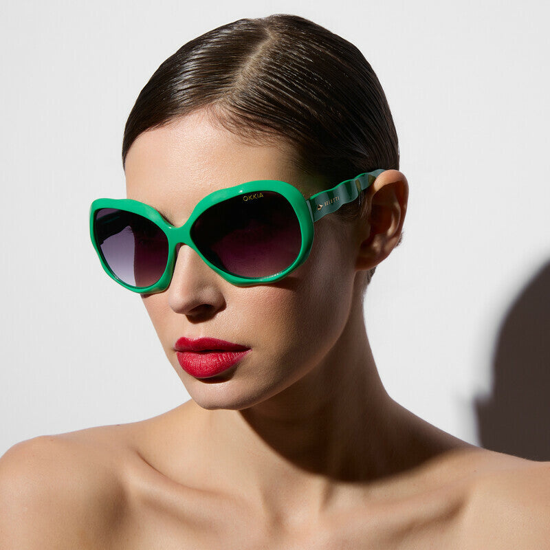 Gafas de Sol Verdes CALIFORNIA OKS05-GR