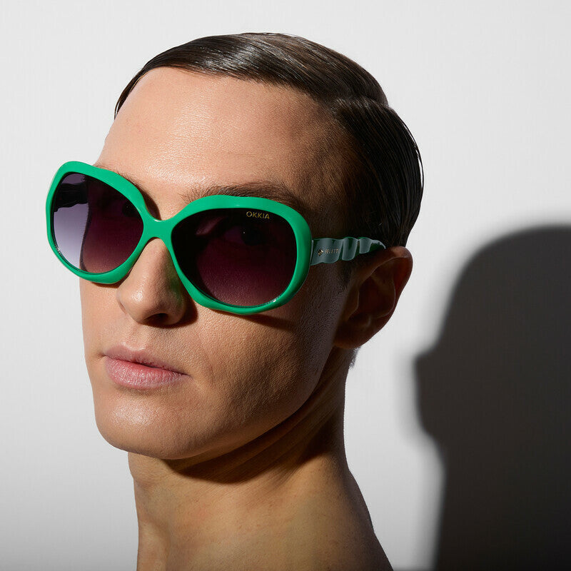 Gafas de Sol Verdes CALIFORNIA OKS05-GR