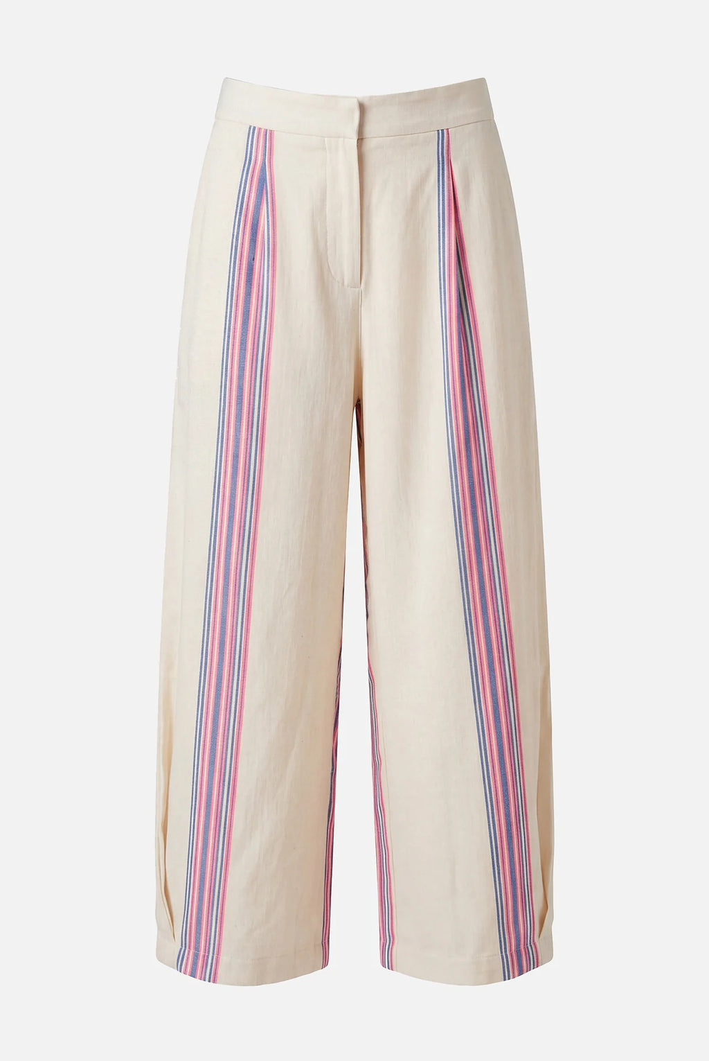Pantalón Rayas azul Flúor