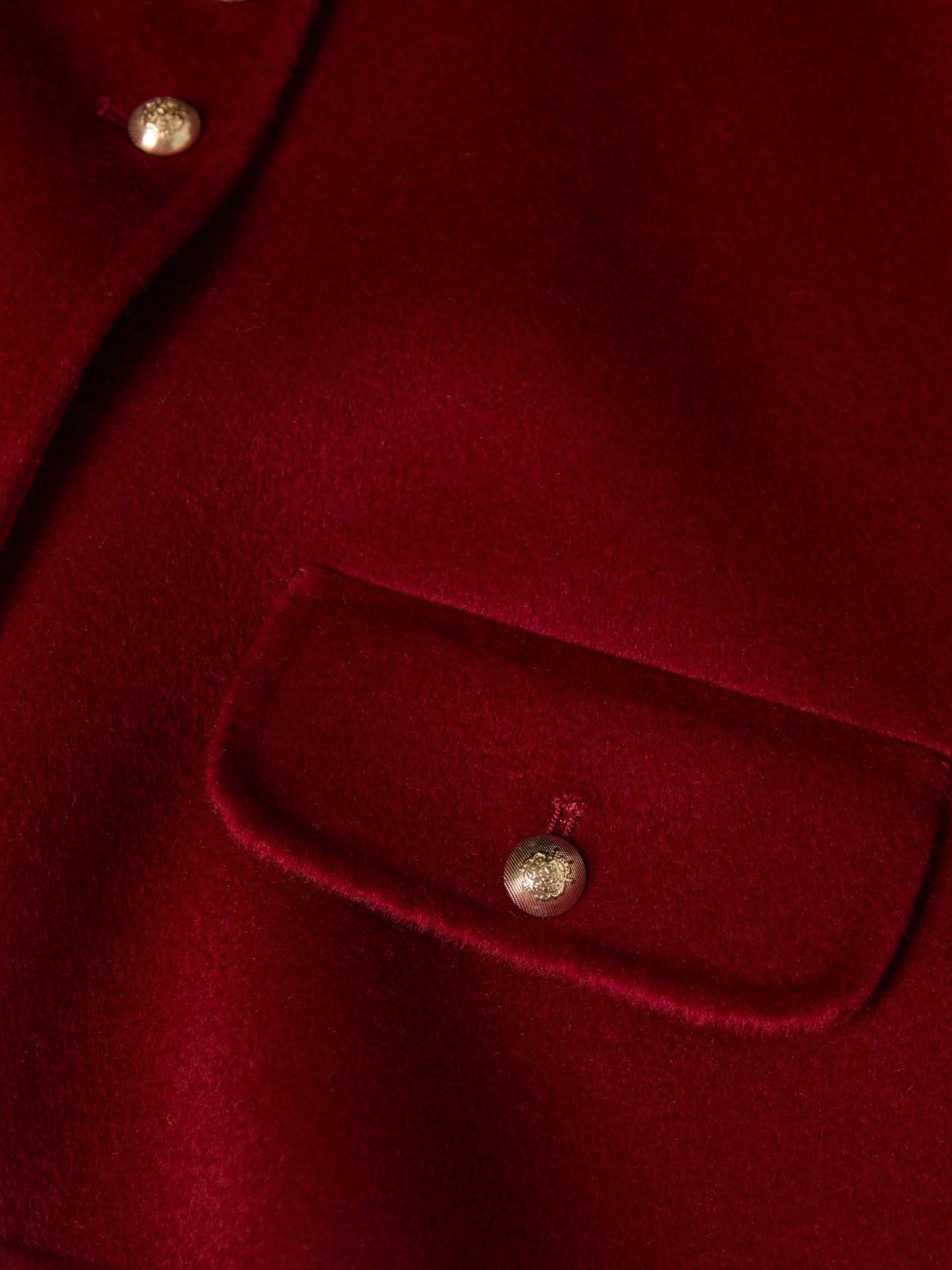Chaqueta corta de lana