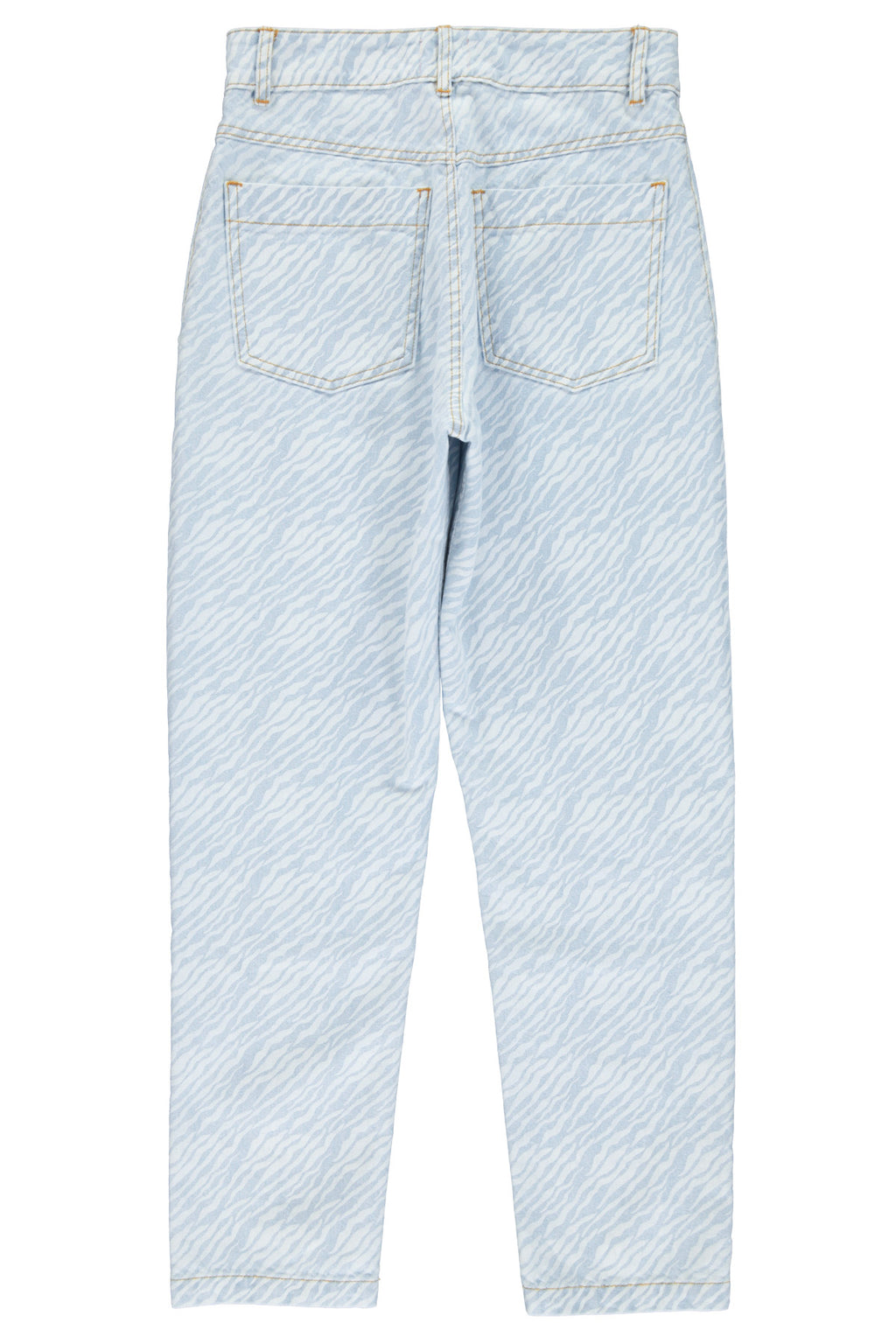 Pantalón Denim Azul Claro Cebra