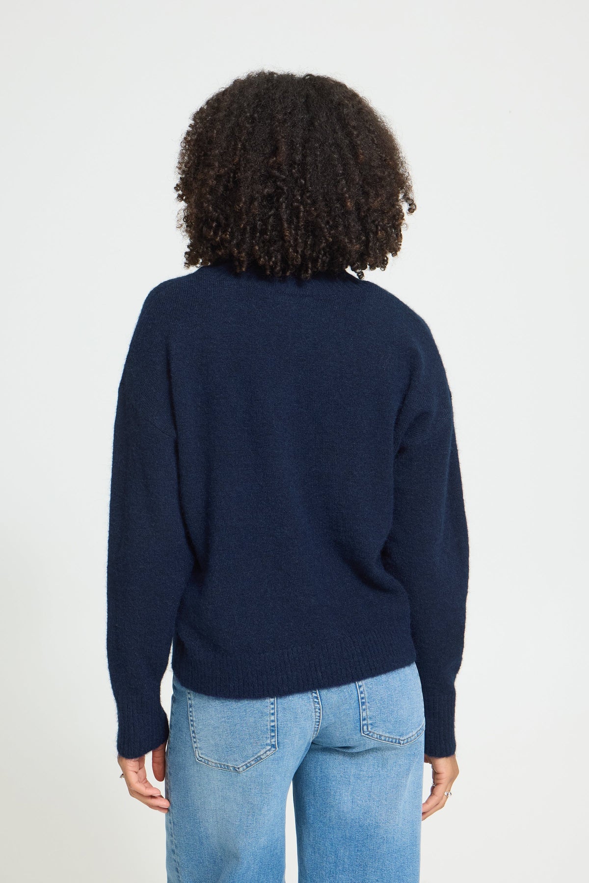 IHSAGE Knit Maritime Blue - ICHI