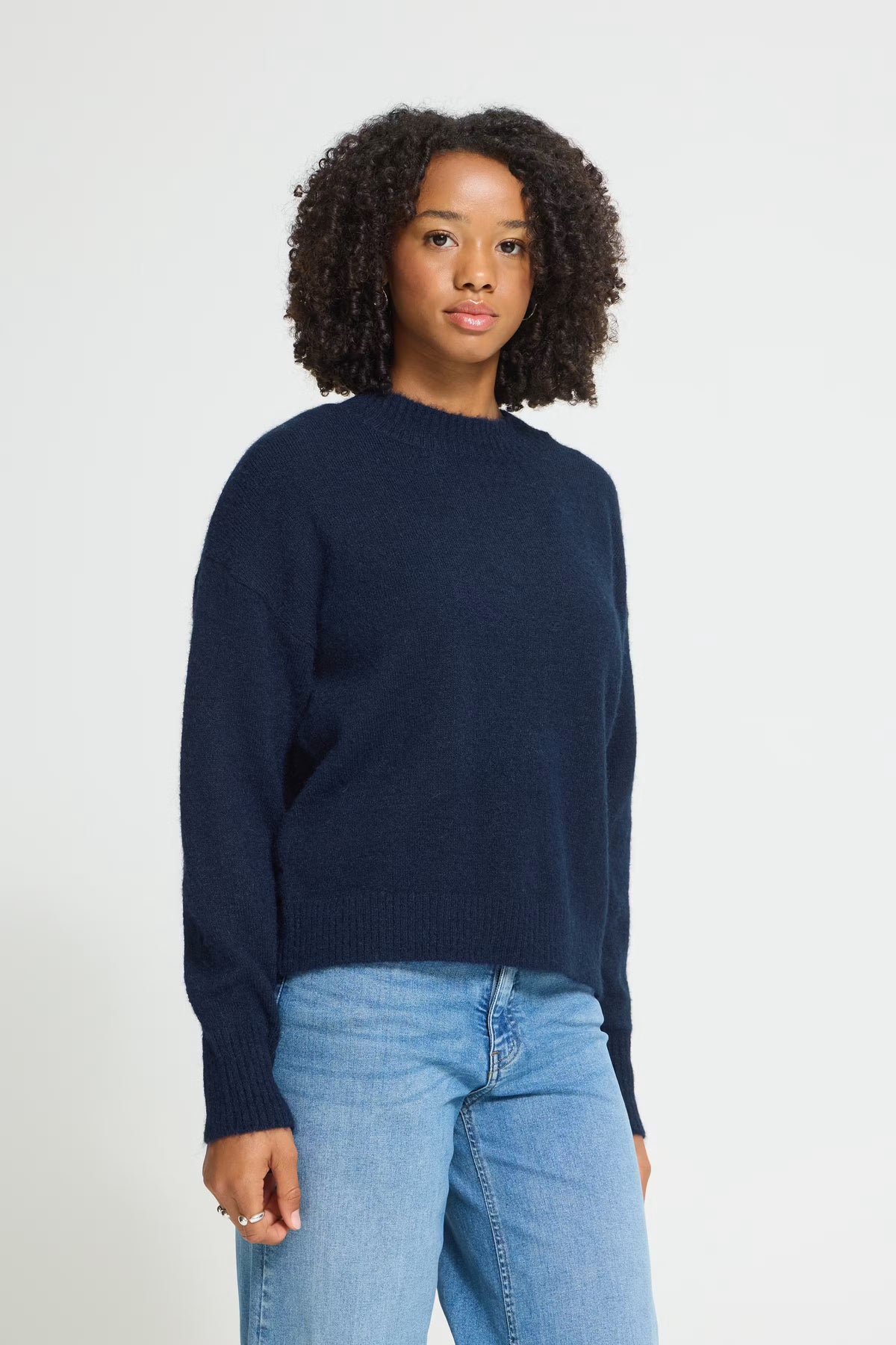 IHSAGE Knit Maritime Blue - ICHI