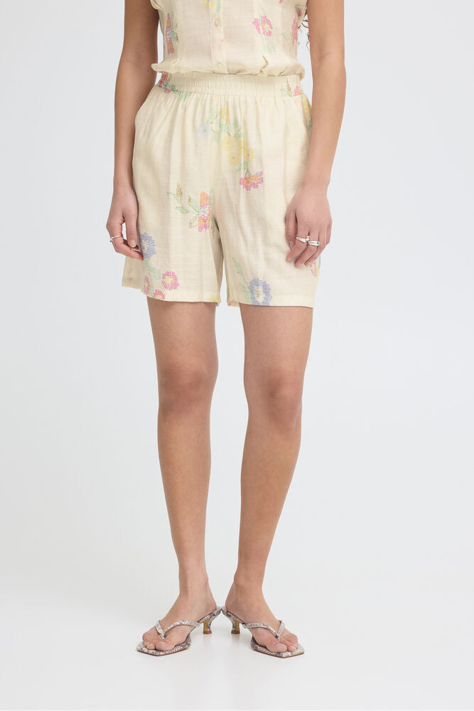 Pantalón Corto IHGINNI SHO Flores
