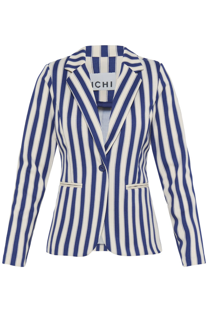 Blazer Rayas Navy Ihkate Print BL33