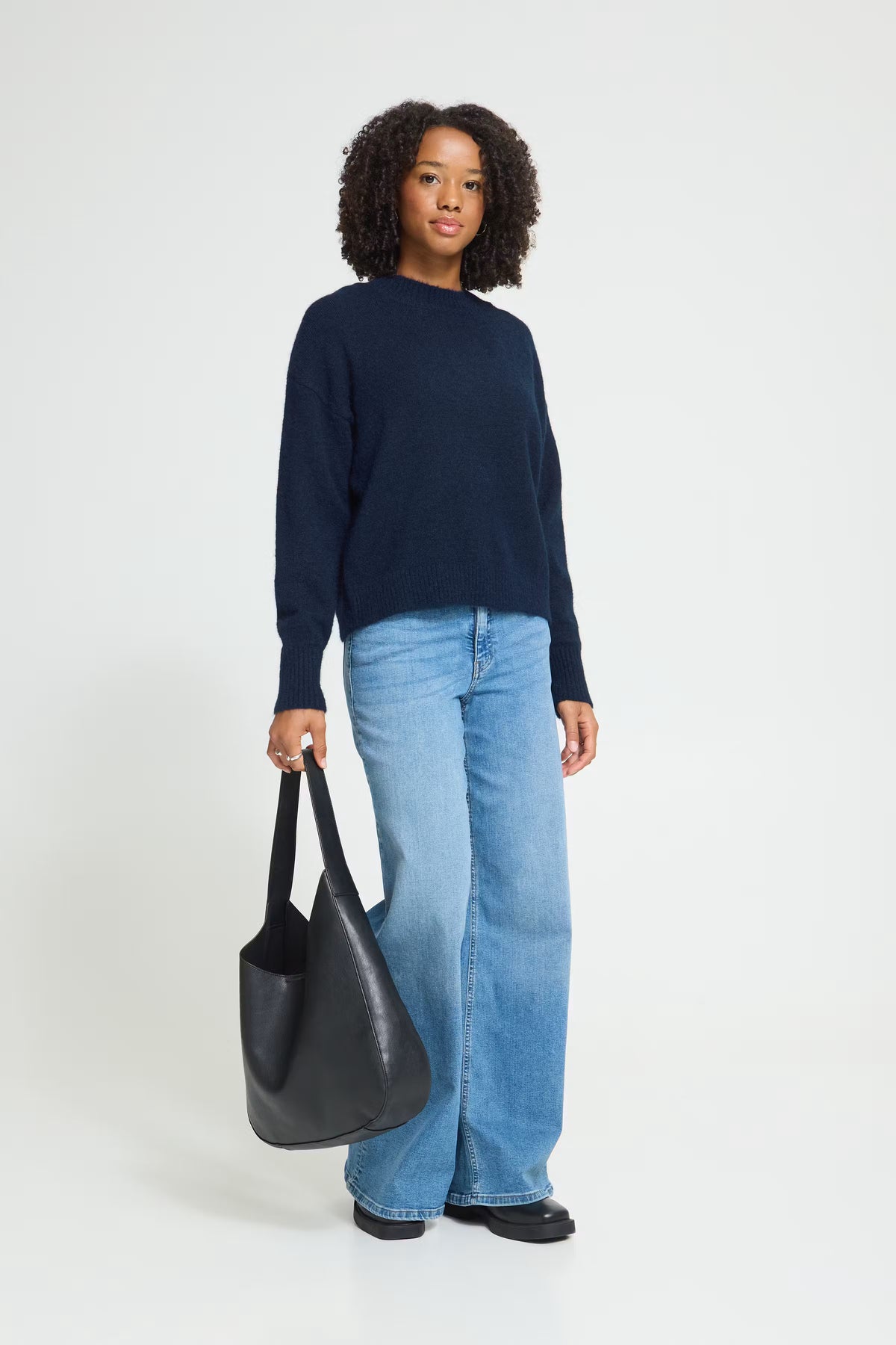 IHSAGE Knit Maritime Blue - ICHI