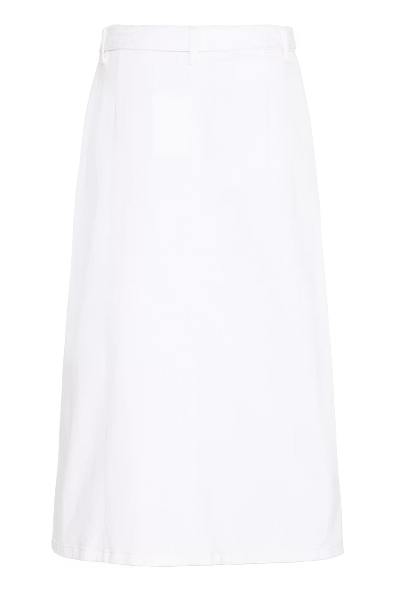 Falda IHZIGGY Denim Blanca