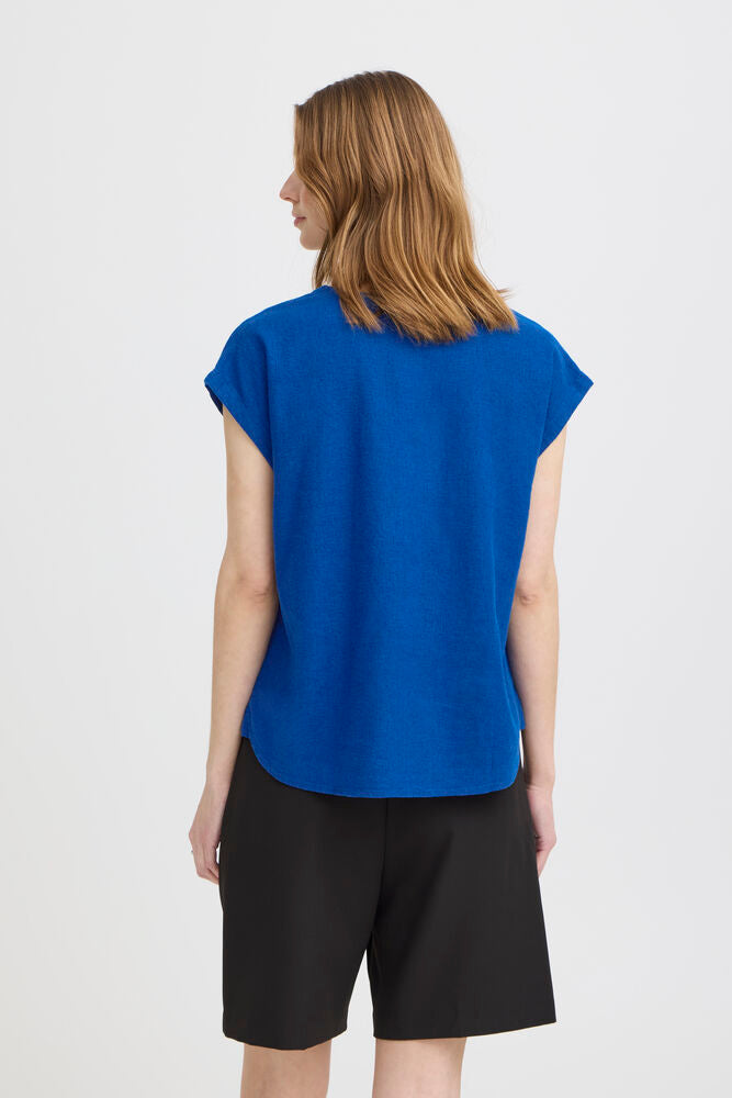 Blusa IHLINNO SS Sodalite Azul