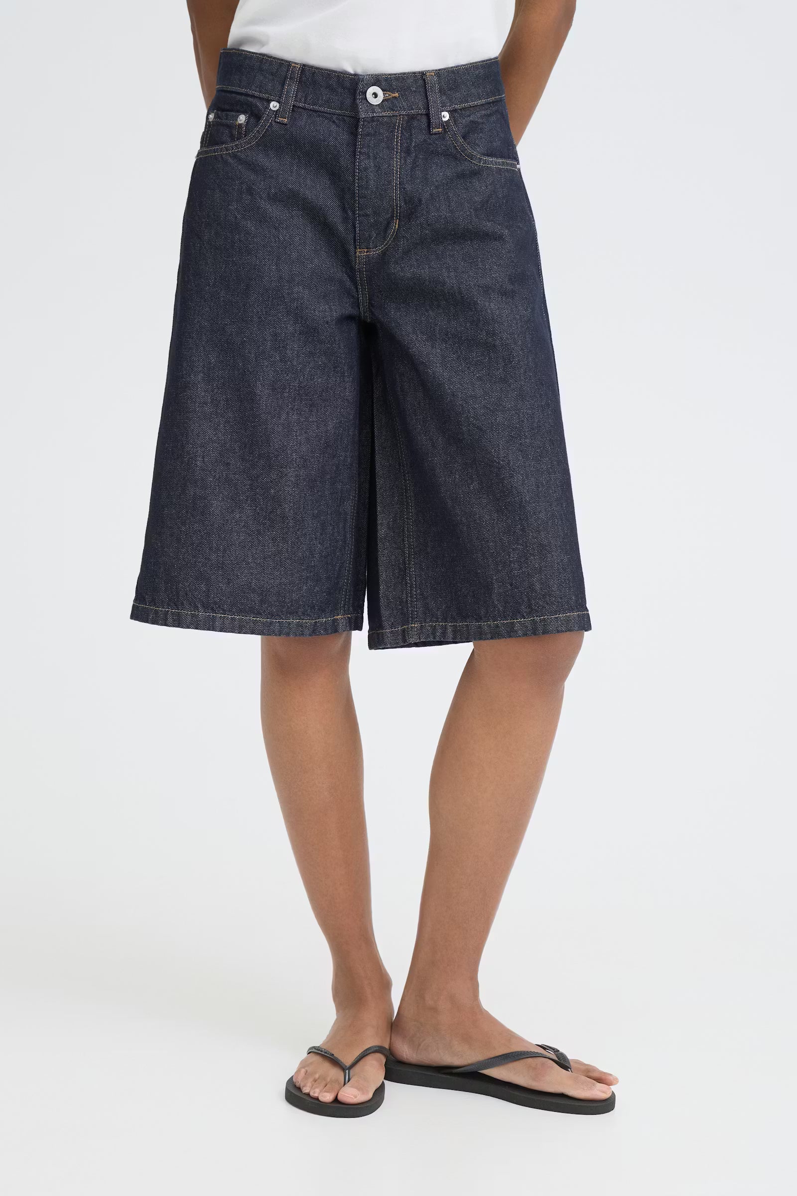Bermuda IHKIRSTEN Denim Athentic Blue