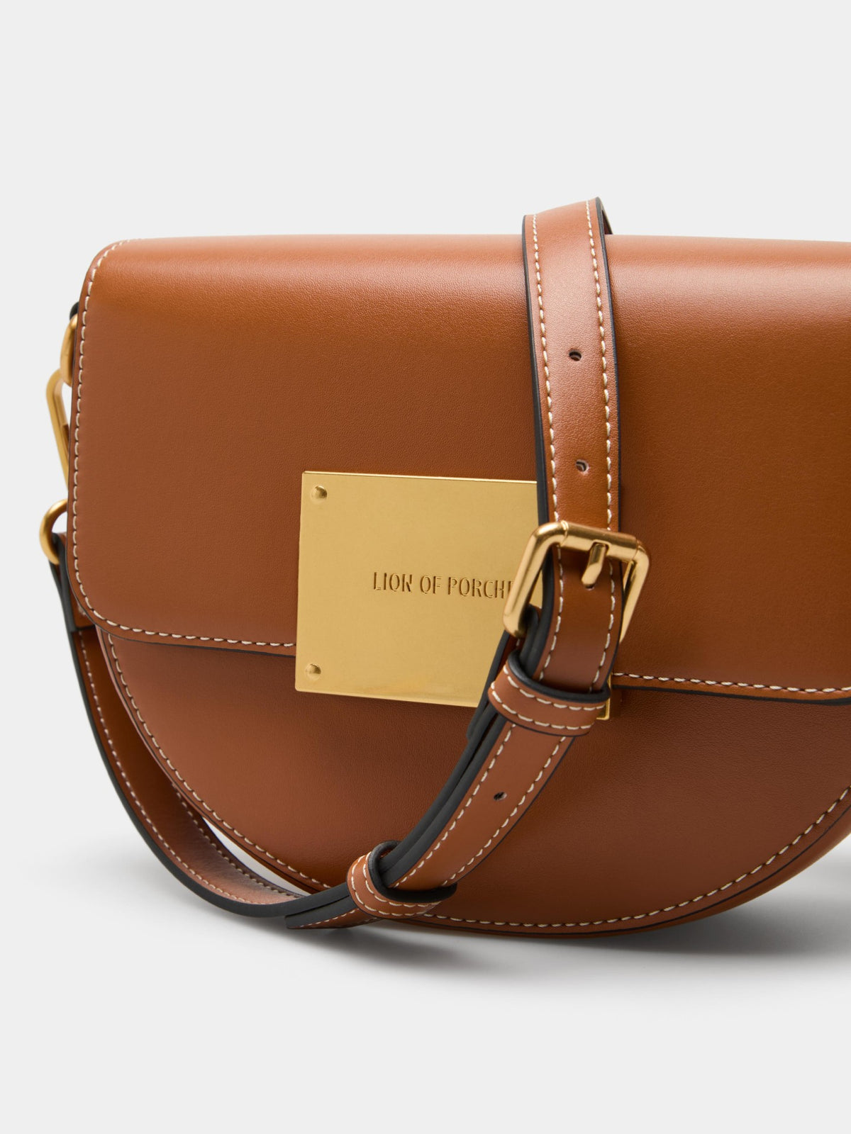 Bolso de hombro media luna
