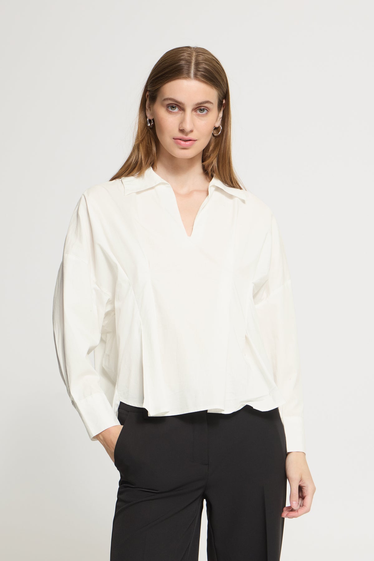 Blusa IHLIMMI ICHI - blanco roto