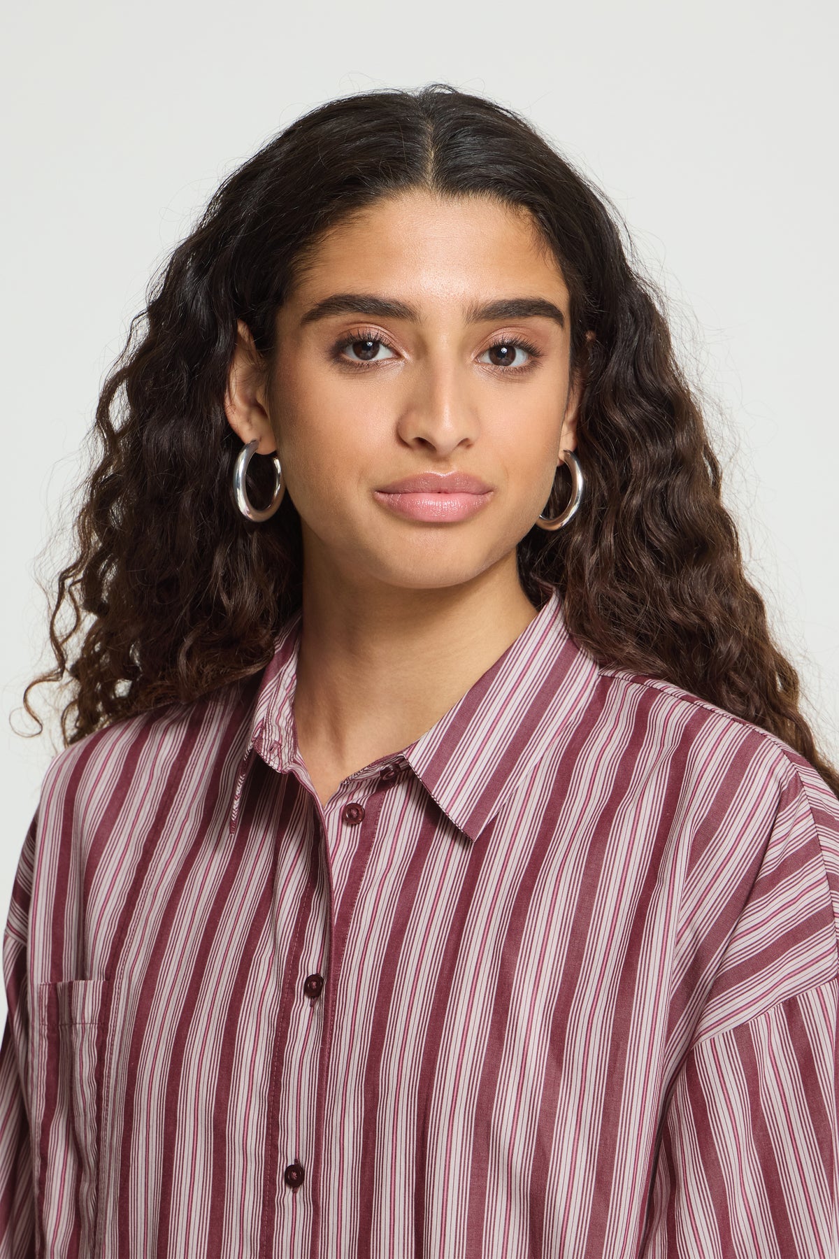 Camisa IHFLUCA ICHI - rayas rosa
