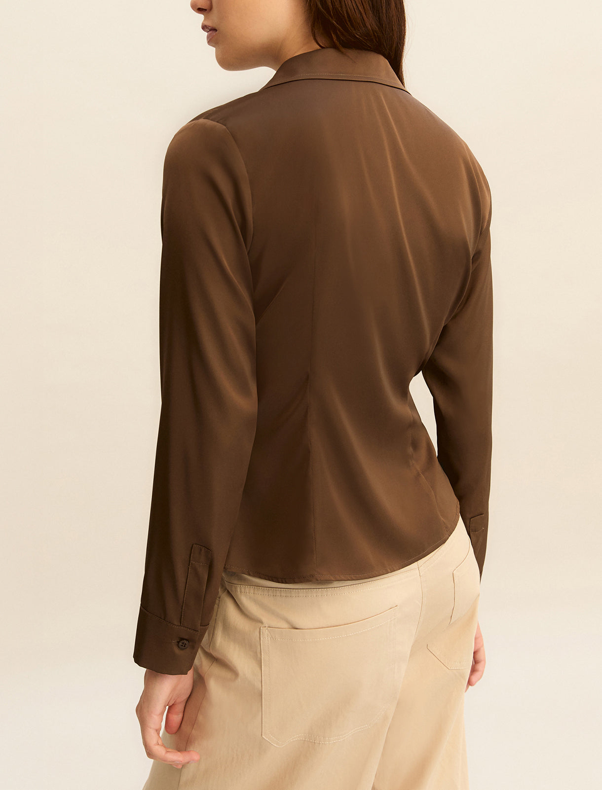 Camisa Emmcalesse Caqui