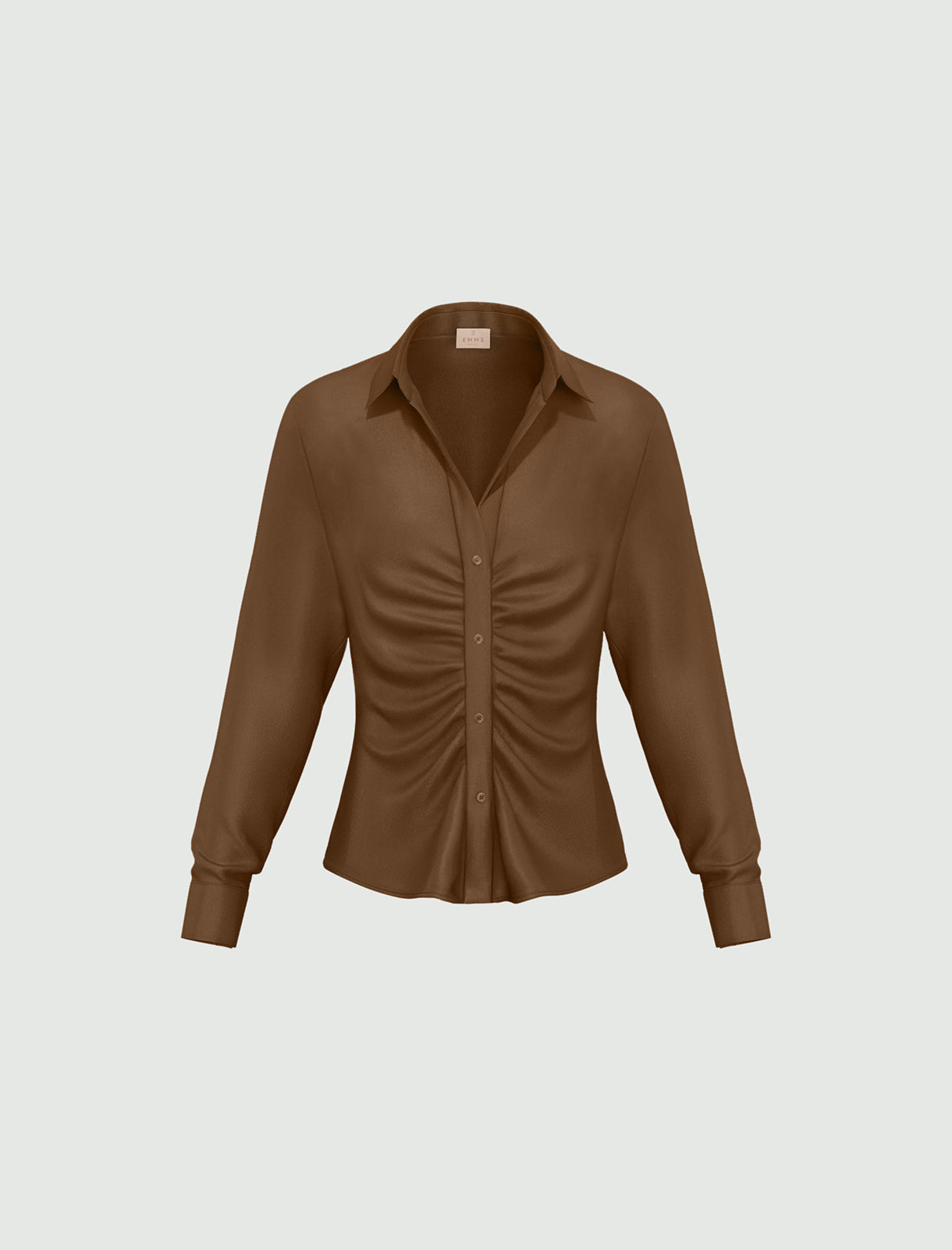 Camisa Emmcalesse Caqui