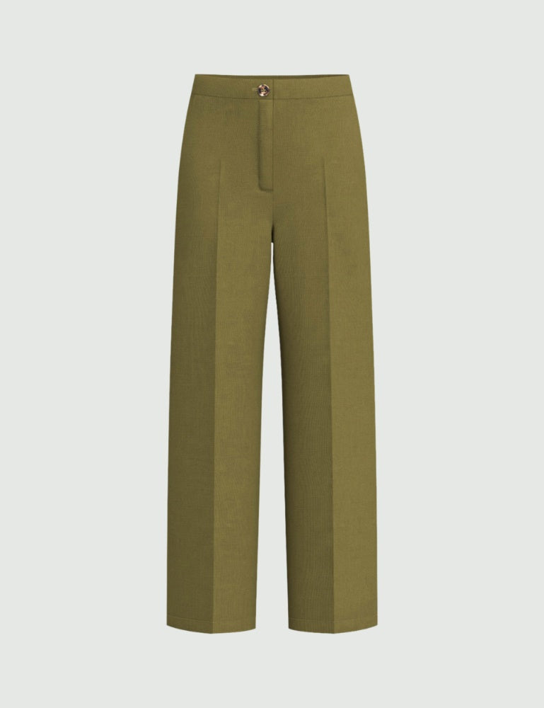 Pantalón Traje Verde Oliva