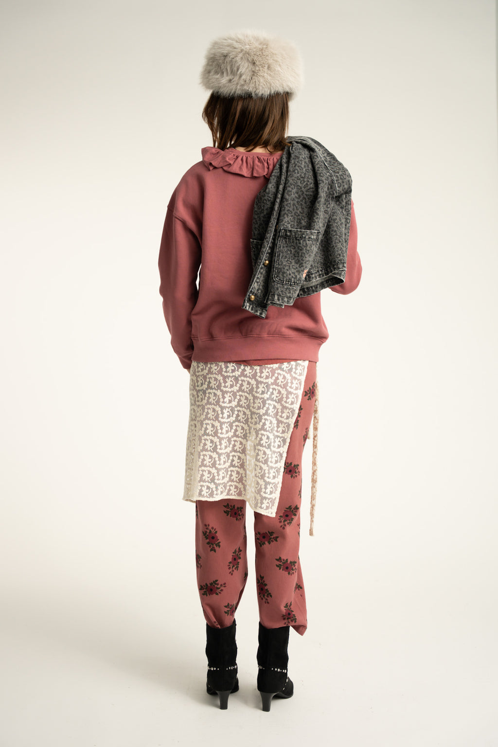 Pantalón estampado étnico