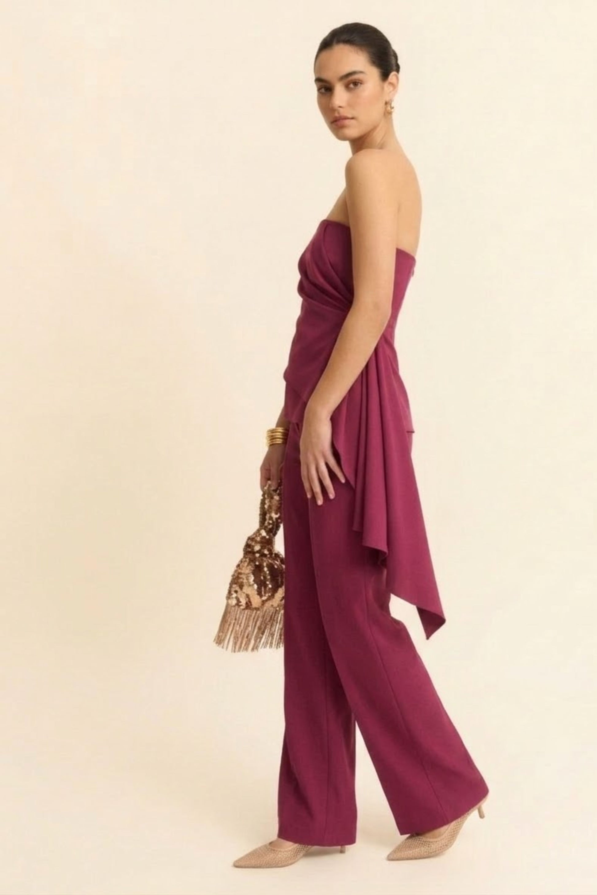 Conjunto Top + Pantalones Emmnido Ciclamen