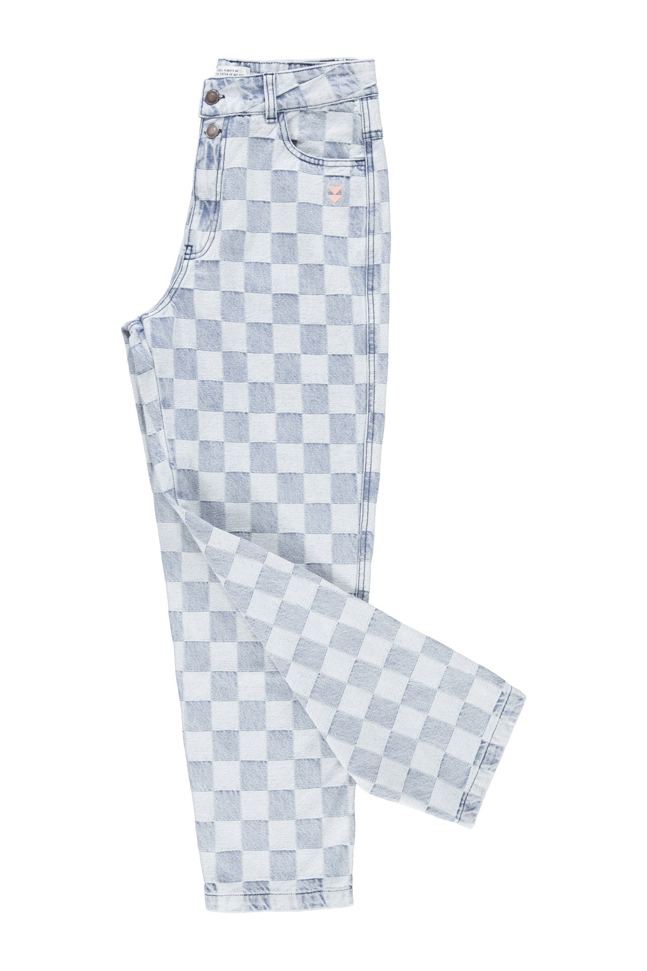 Pantalón de cuadros vaqueros