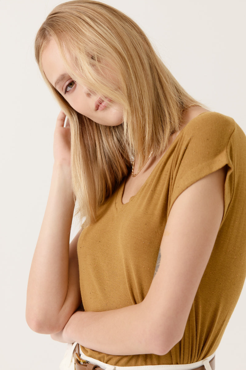 T-shirt Lison Camel