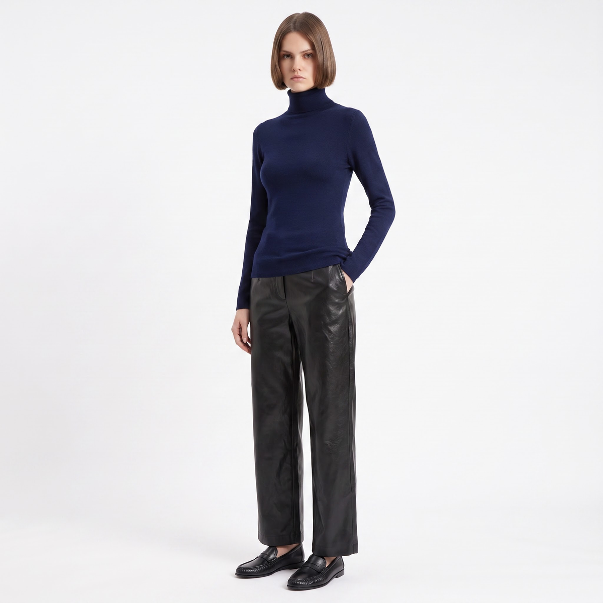 Jersey Caline azul marino - Artlove