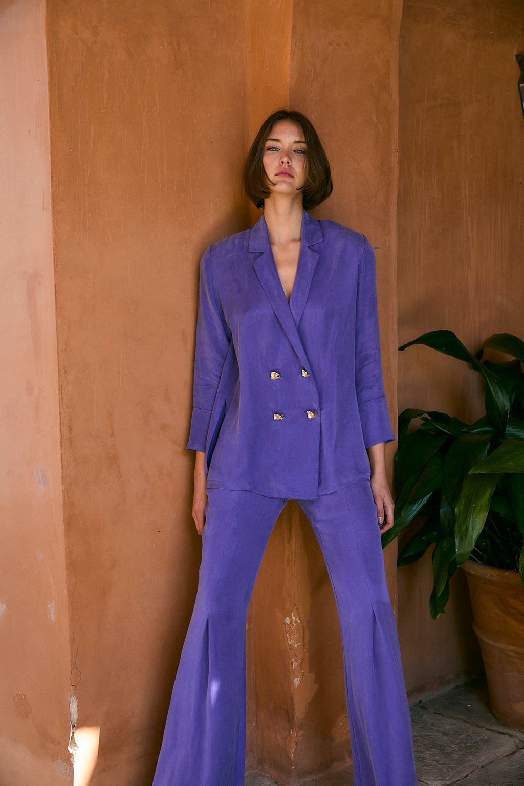 Pantalón Icon Morado