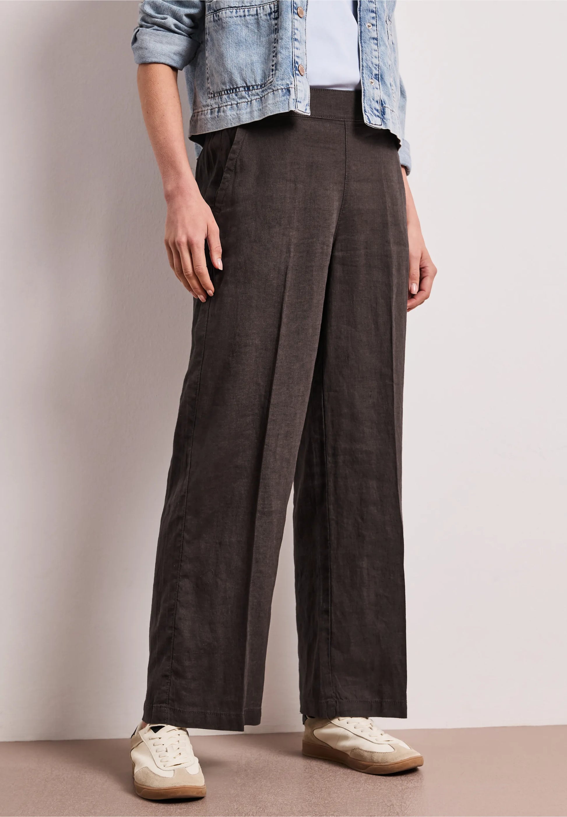 Pantalón Ancho Espresso Brown