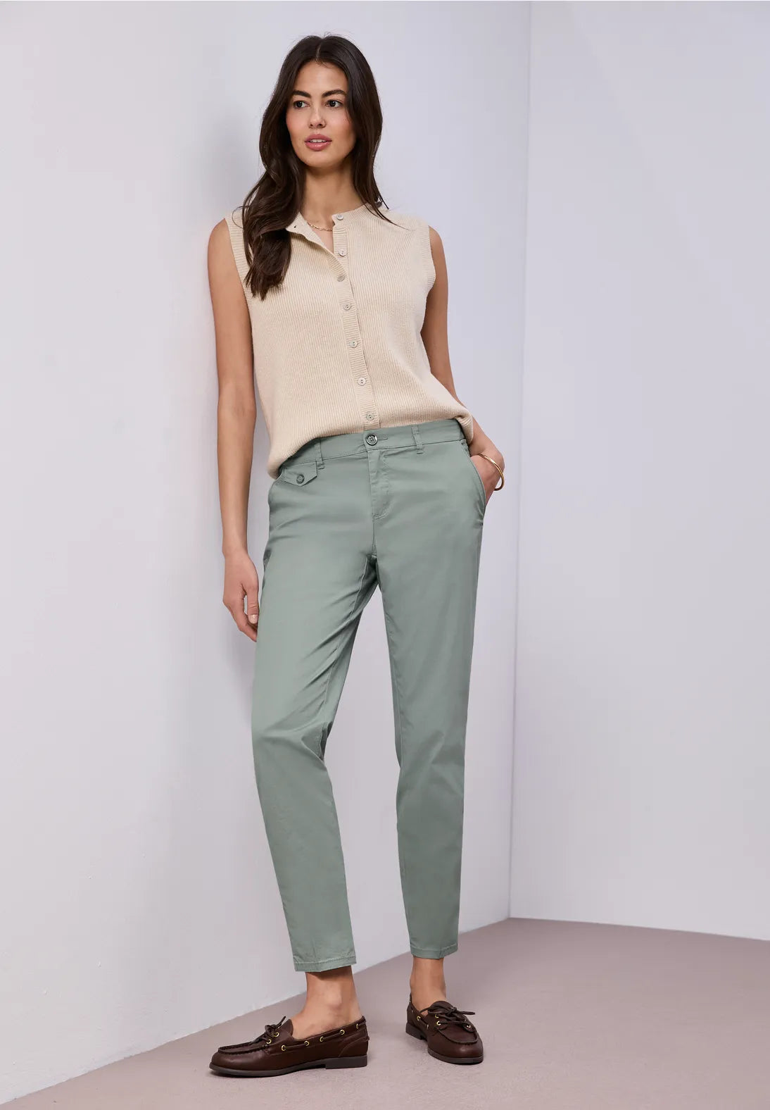 Pantalón Chino Peach Twill Varios Colores