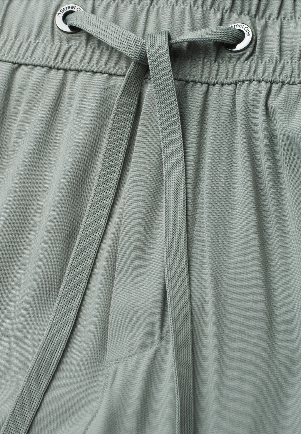Pantalón Ancho Verde Menta Oscuro