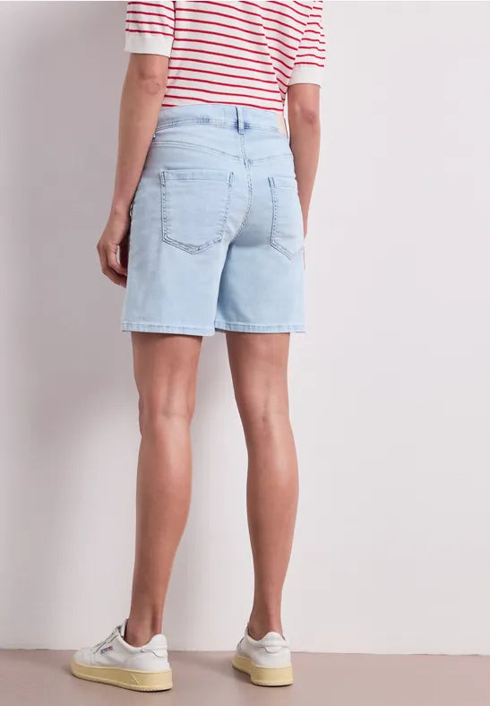 Bermudas Azul Claro Lavado