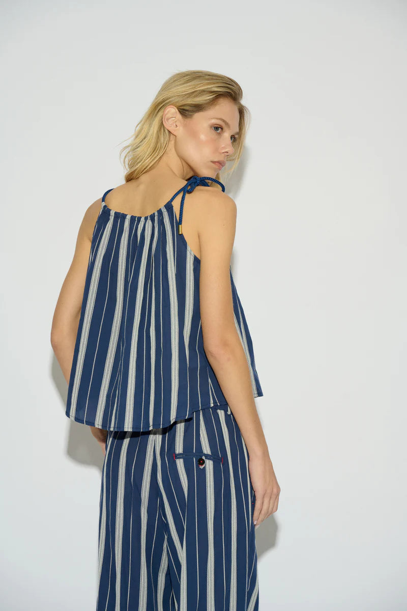 Top Magda Azul Marino