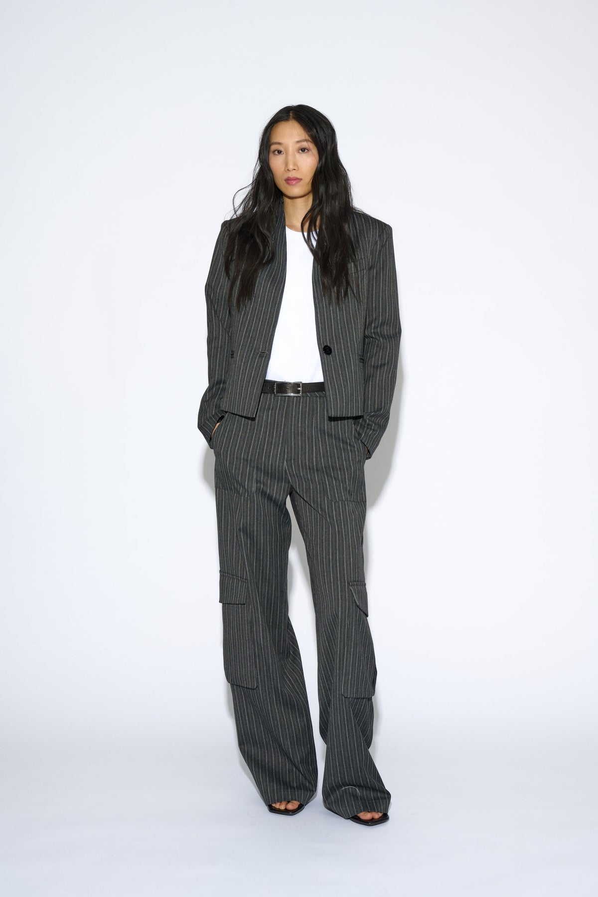 Blazer Arantxa gris - look completo