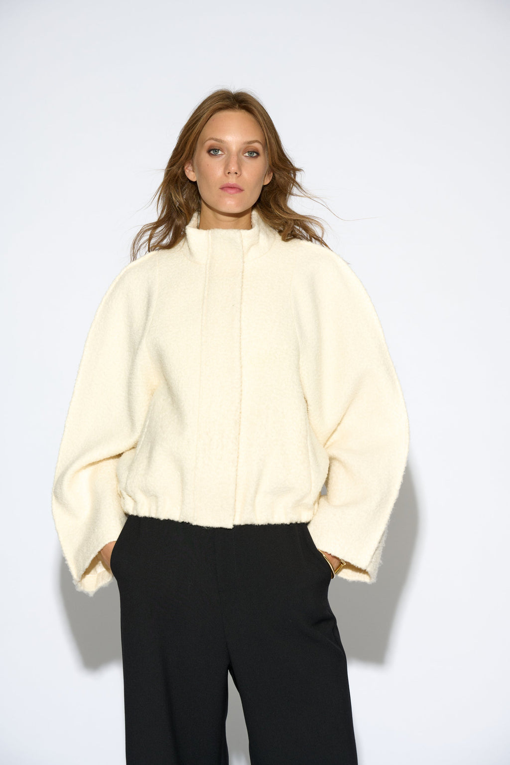 Bomber Colorado crudo - look completo