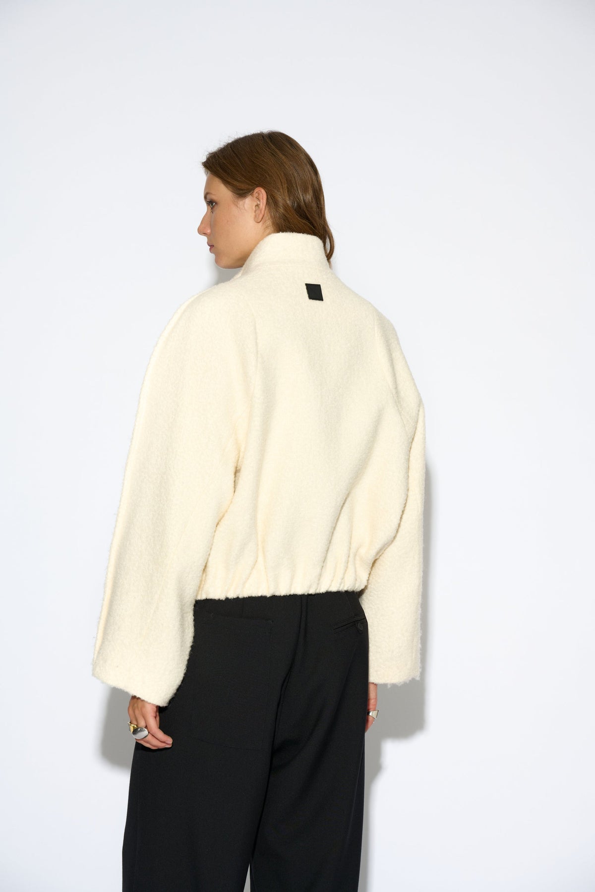Bomber Colorado crudo - vista trasera